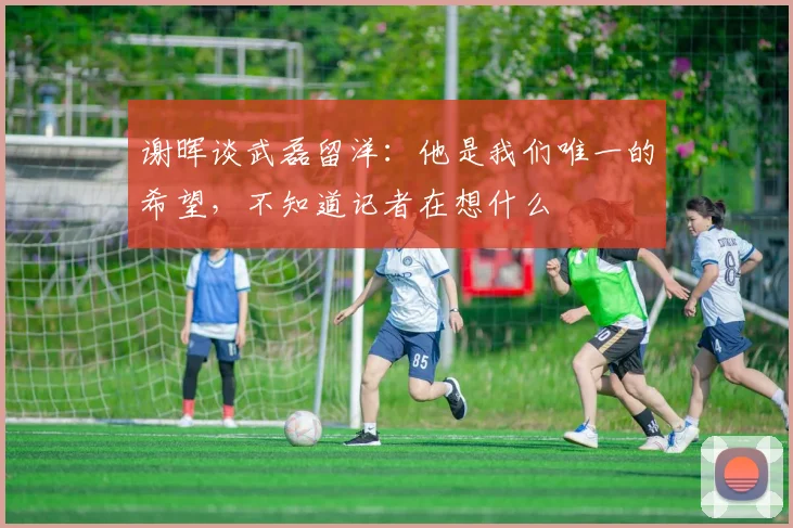 谢晖谈武磊留洋：他是我们唯一的希望，不知道记者在想什么