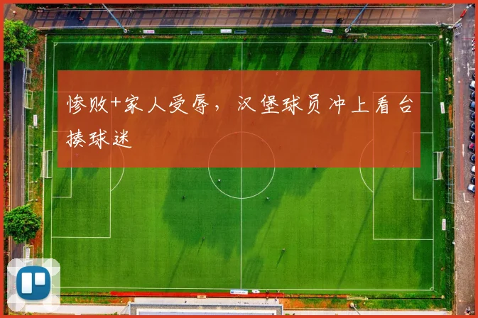惨败+家人受辱，汉堡球员冲上看台揍球迷