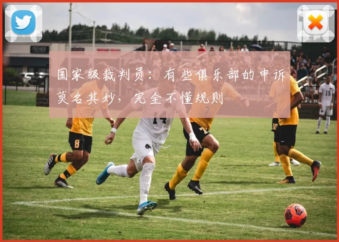 国家级裁判员：有些俱乐部的申诉莫名其妙，完全不懂规则